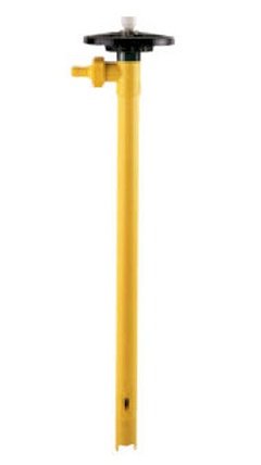 Lutz MMS-PP 41 L HC Drum Pump Tube 0103-405 – 39″ Polypropylene Tube with Hastelloy C Shaft for Aggressive Chemicals